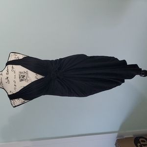 Black Halo Midi dress